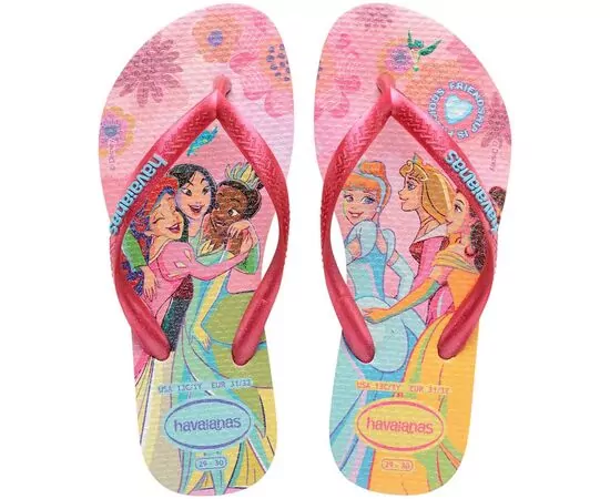 Chinelos Havaianas Kids Slim Princess