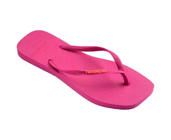 Chinelos Havaianas Slim Square Logo Pop-Up