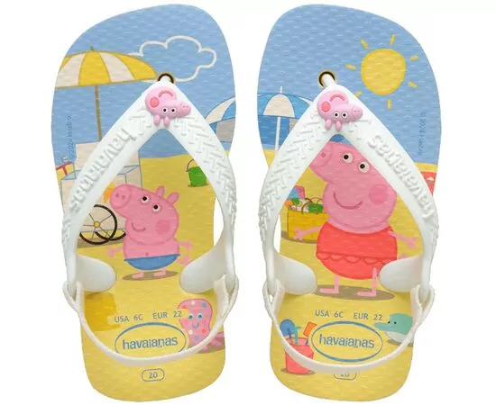 Chinelos Havaianas Baby Peppa Pig