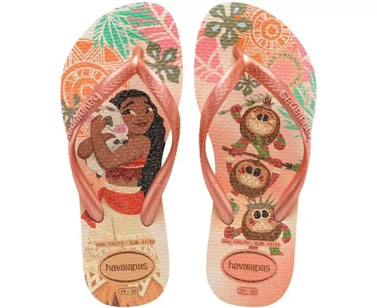 Chinelos Havaianas Kids Slim Princess