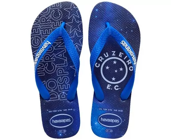 Chinelos Havaianas Top Times Cruzeiro