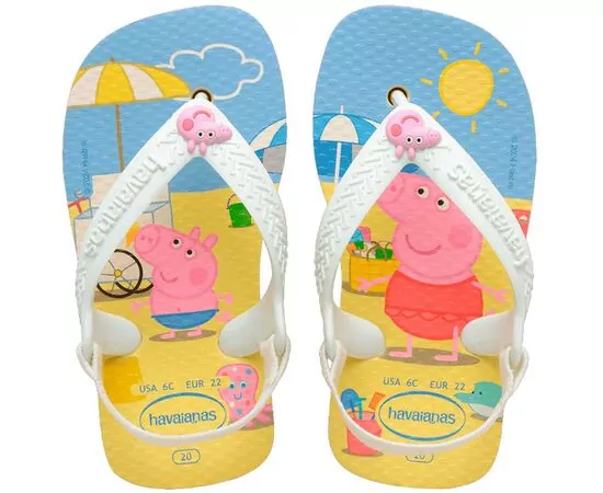 Chinelos Havaianas Baby Peppa Pig