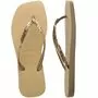 Chinelos Havaianas Slim Square Glitter