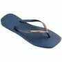 Chinelos Havaianas Slim Square Glitter
