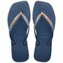 Chinelos Havaianas Slim Square Glitter
