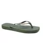 Chinelos Havaianas Slim Square Logo Metallic