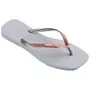Chinelos Havaianas Slim Square Glitter